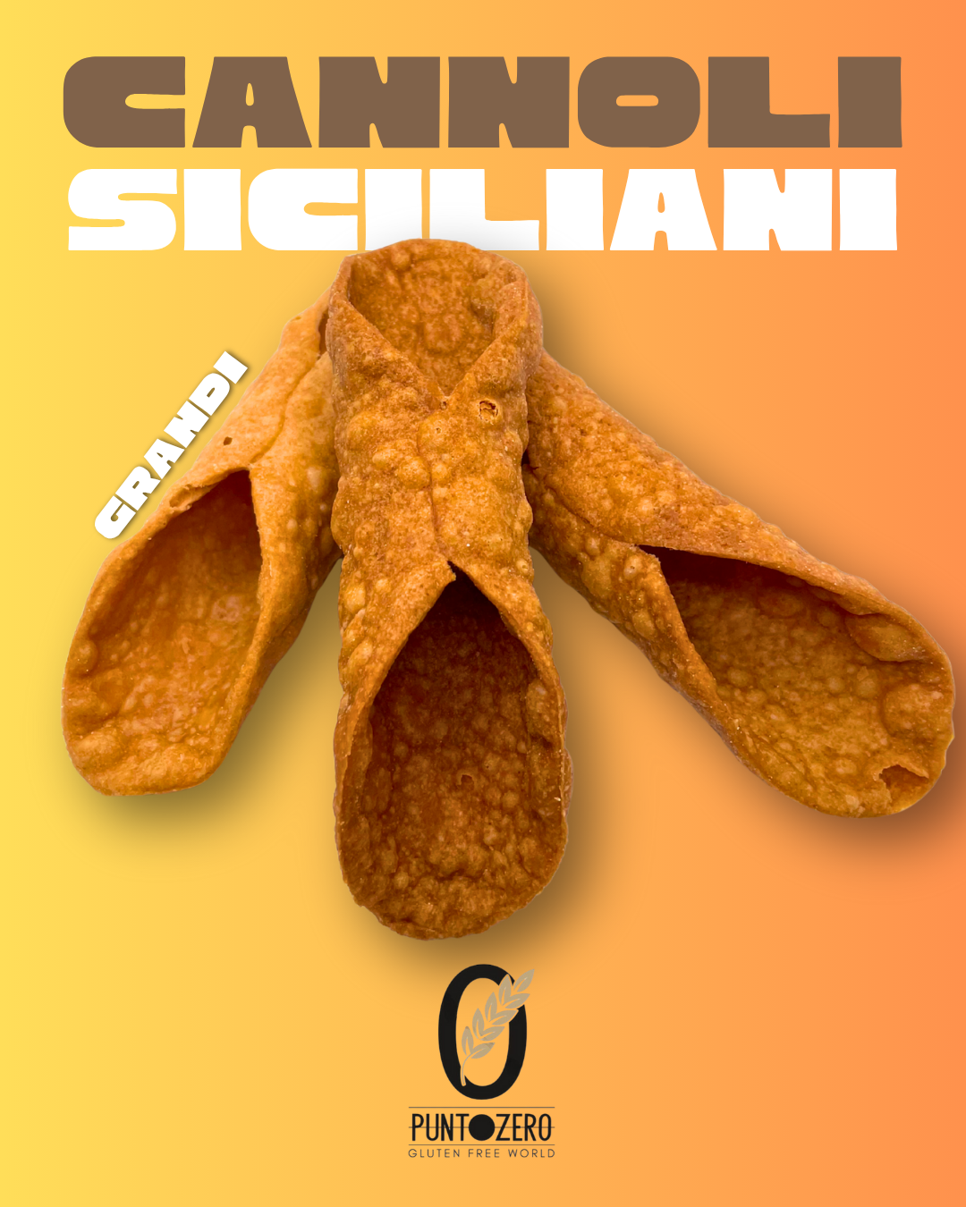 SCORZA DI CANNOLO SICILIANO Grande 20 grammi