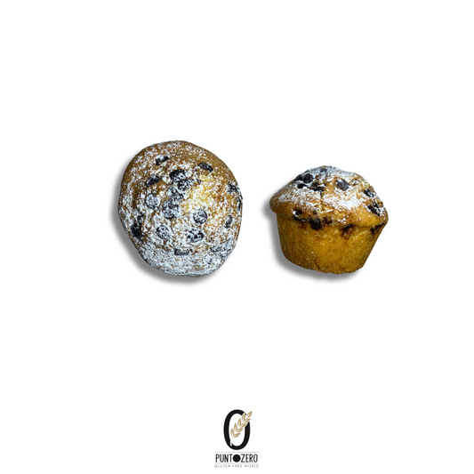 MUFFIN CON GOCCE DI CIOCCOLATO