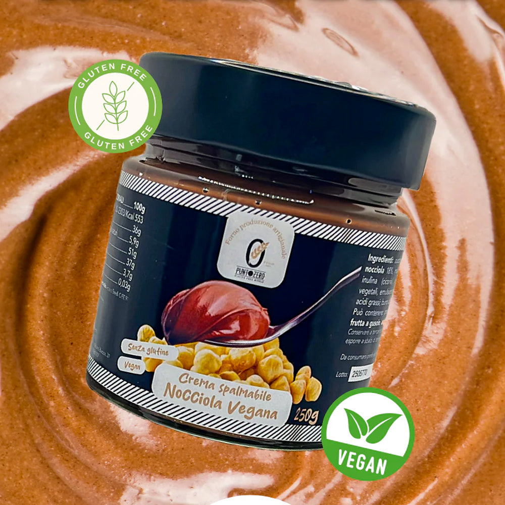 CREMA SPALMABILE NOCCIOLA VEGAN
