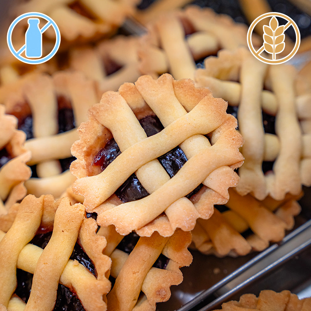 CROSTATINA CON MARMELLATA (albicocca o frutti di bosco)